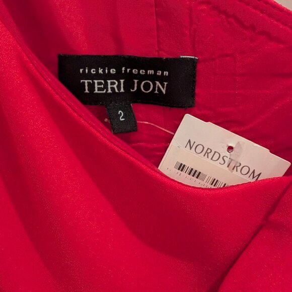 Teri Jon Fuschia Dress - Size 2 - Picture 2 of 6